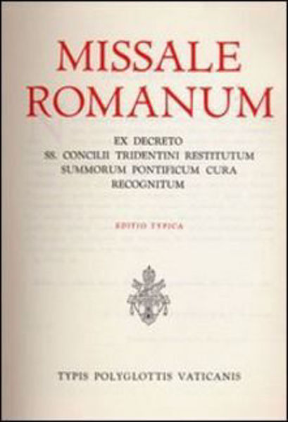 Imagen de Missale romanum ex decreto SS. Concilii Tridentini restitutum summorum Pontificum cura recognitum. Editio typica