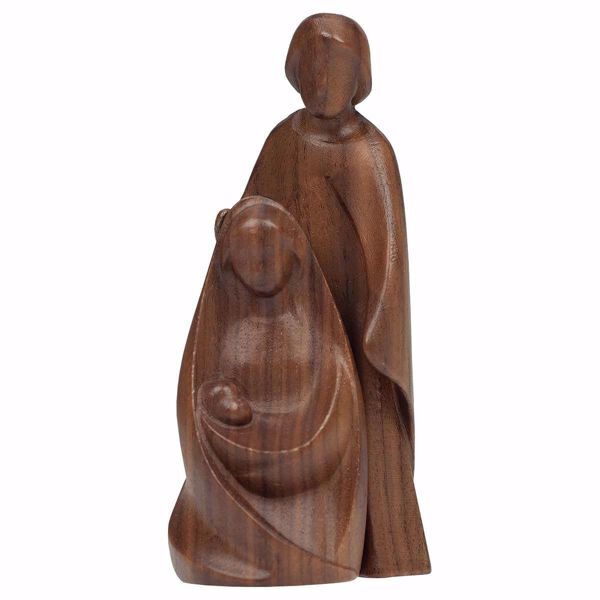 Immagine di Natività Presepe minimalista La Gioia 2 pezzi 12 cm legno naturale in blocco