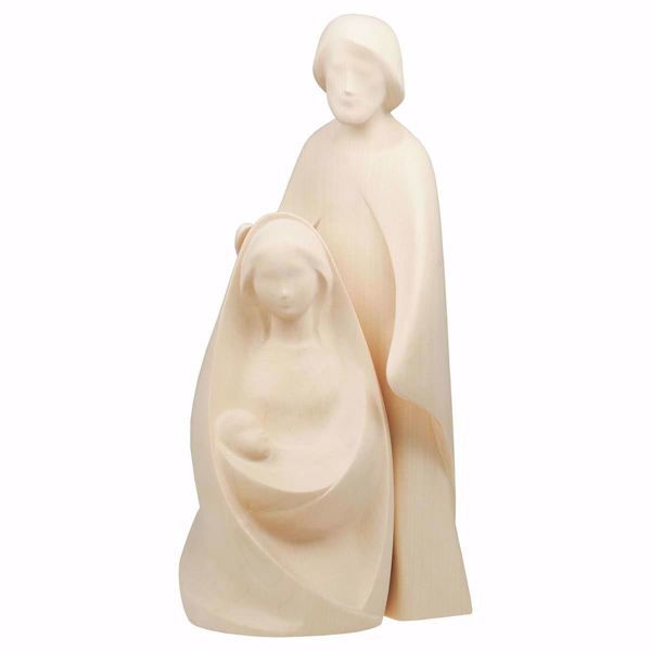 Picture of Joy minimalist Nativity scene 2 pcs 18 cm (7,1 inch) natural wood