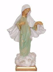 Immagine di Madonna di Medjugorje cm 25 (9,8 inch) Statua Euromarchi in plastica PVC per esterno