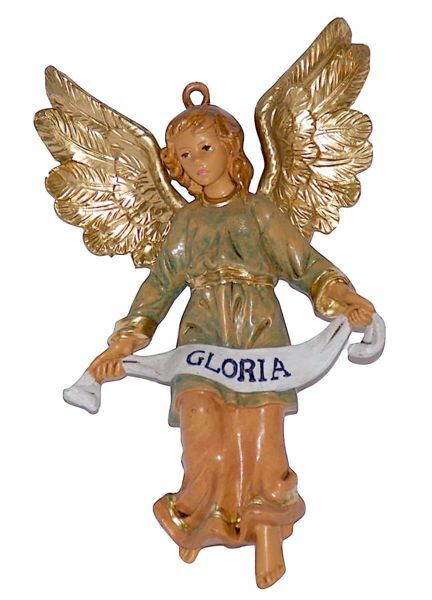 Immagine di Angelo Gloria Presepe Euromarchi Lux 16 cm plastica classico da esterno