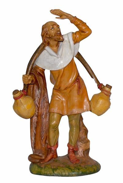 Imagen de Anciano con Jarras Belén Euromarchi Lux 30 cm clásico plástico para exterior