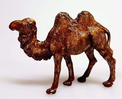 Imagen de Camello cm 4 (1,6 inch) Belén Pellegrini Estatua plástico PVC Colores Brillantes árabe tradicional pequeño para interior exterior