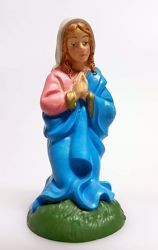 Immagine di Madonna / Maria cm 8 (3,1 inch) Presepe Pellegrini Colorato Statua in plastica PVC Arabo tradizionale piccolo per interno esterno 