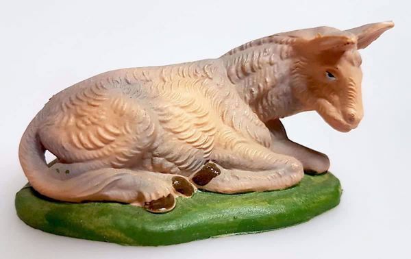Picture of Donkey Pellegrini Nativity small 8 cm (3,1 inch) cheap plastic
