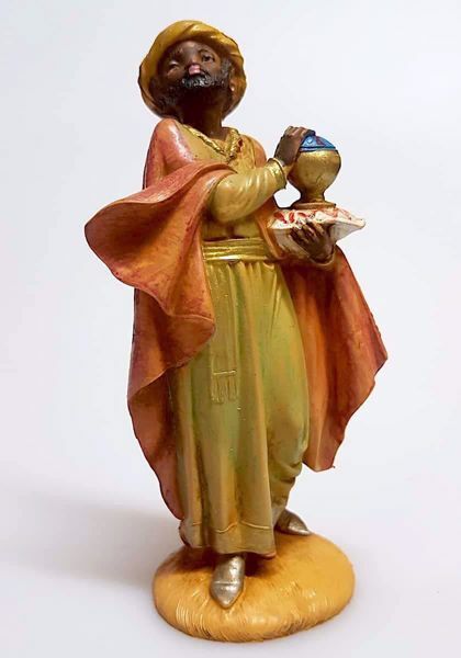Picture of Black Wise King Pellegrini Nativity 11 cm (4,3 inch) inexpensive plastic