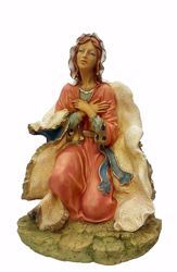 Picture of Mary / Madonna cm 110 (43,3 inch) Pellegrini Nativity Scene large size Statue in Oxolite Resin indoor outdoor use traditional Arabic
