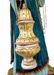 Imagen de Baltasar Rey Mago Negro cm 110 (43,3 inch) Belén Pellegrini árabe tradicional Estatua grande en Resina Oxolite uso en interior exterior