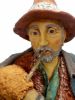 Immagine di Zampognaro Presepe Pellegrini 110 cm resina grande da esterno