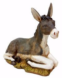 Picture of Donkey cm 50 (19,7 inch) Pellegrini Nativity Scene large size Statue in Oxolite Resin indoor outdoor use traditional Arabic