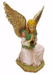 Picture of Glory Angel cm 50 (19,7 inch) Pellegrini Nativity Scene large size Statue in Oxolite Resin indoor outdoor use traditional Arabic