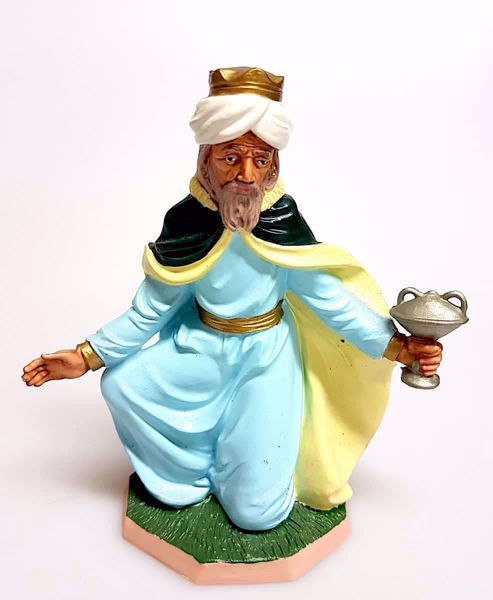Picture of Saracen Wise King Pellegrini Nativity 20 cm (7,9 inch) inexpensive outdoor plastic