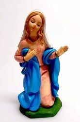 Imagen de María / Madonna cm 16 (6,3 inch) Belén Pellegrini Estatua plástico PVC Colores Brillantes árabe tradicional pequeño para interior exterior