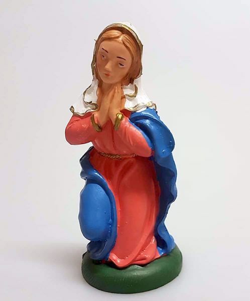 Picture of Mary Pellegrini Nativity 12 cm (4,7 inch) inexpensive plastic