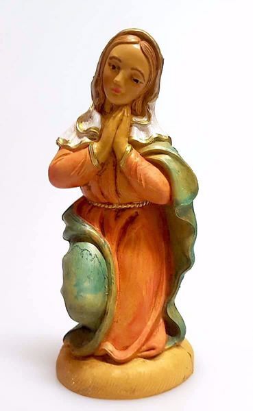 Picture of Mary Pellegrini Nativity 12 cm (4,7 inch) inexpensive plastic
