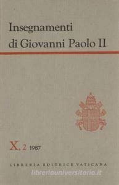 Immagine di Insegnamenti Vol. X, 2: 1987 (maggio-giugno)