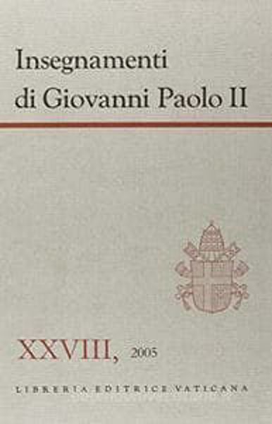 Immagine di Insegnamenti Vol. XXVIII: 2005 (gennaio-aprile)
