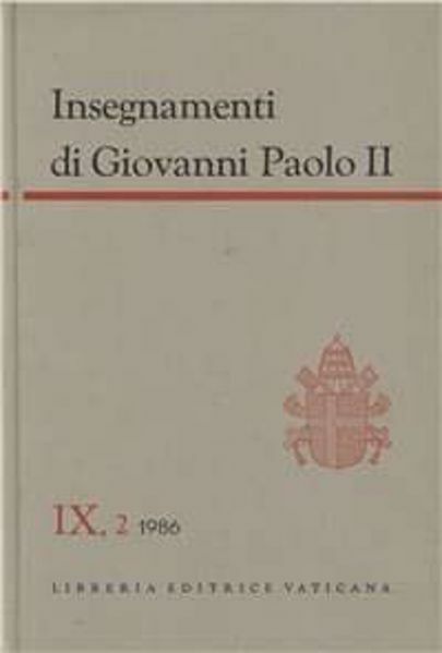 Picture of Insegnamenti Vol. IX, 2: 1986 (luglio-dicembre)