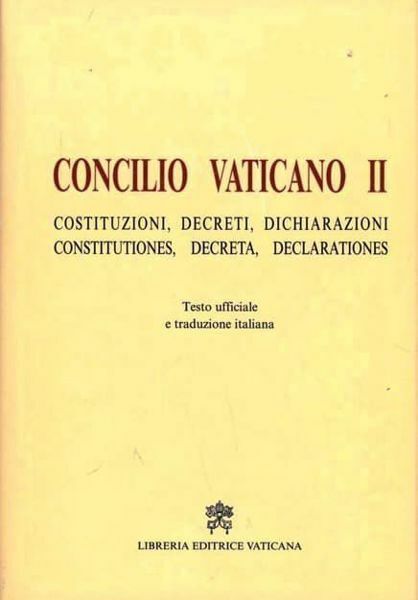 Picture of Concilio Vaticano II Costituzioni, Decreti, Dichiarazioni (Costitutiones, Decreta, Declarationes). Testo ufficiale e traduzione italiana
