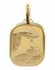 Immagine di Regalo Battesimo bimba oro giallo 18k medaglia