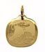 Imagen de Bautismo Don de Dios Medalla Sagrada Colgante cuadrada gr 1 Oro amarillo 18kt para Bebés (Niños y Niñas)