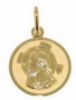 Picture of Jesus Christ Pendant gr 0,85 yellow gold 18k