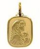 Imagen de Medalla Virgen con Niño en gr 2,5 oro amarillo 18k