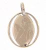 Immagine di Medaglia Angelo di Raffaello gr 0,7 oro bianco 18k
