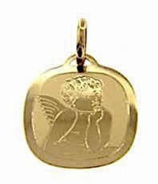 Immagine di Medaglia Angelo di Raffaello gr 0,95 oro giallo 18k