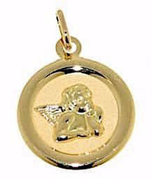 Immagine di Medaglia Angelo di Raffaello gr 1,05 oro giallo 18k