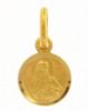 Picture of Sacred Heart of Jesus Medal gr 0,9 yellow gold 18k