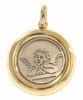 Imagen de Colgante Ángel de Rafael gr 2 oro blanco / amarillo 18k