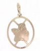 Imagen de Colgante Ángel de Rafael gr 0,95 oro blanco 18k