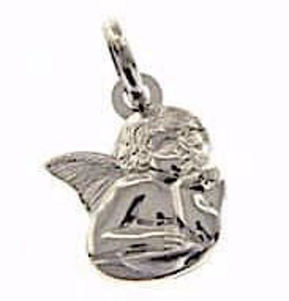 Picture of Angel of Raphael Pendant gr 0,9 White Gold 18k for Woman, Boy and Girl