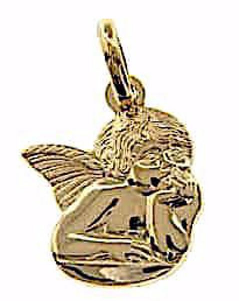 Picture of Angel of Raphael Pendant gr 1,8 Yellow Gold 18k for Woman, Boy and Girl
