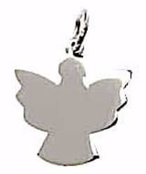 Picture of Angel Silhouette Pendant gr 0,6 White Gold 18k for Children (Boys and Girls) 