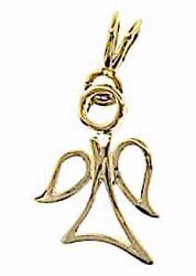 Picture of Stylized Angel Pendant gr 1,65 Yellow Gold 18k for Children (Boys and Girls) 