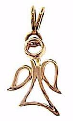 Picture of Stylized Guardian Angel Pendant gr 1,65 Rose Gold 18k for Children (Boys and Girls)