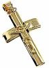 Picture of Yellow gold 18k stylish Crucifix for women gr 4