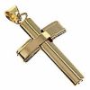Picture of Yellow gold 18k Italian Cross Necklace gr 3,3
