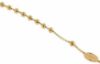 Immagine di Bracciale Rosario donna Medaglia Miracolosa gr 7 oro rosa 18k