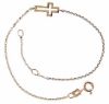 Picture of Cross Bracelet for ladies gr 1,5 rose gold 18k