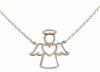 Picture of Guardian Angel Necklace gr 2,2 white gold 18k