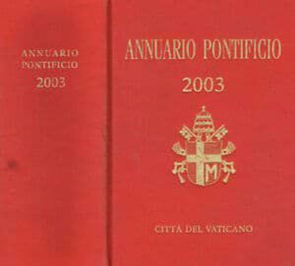 Picture of Annuario Pontificio 2003 Segreteria di Stato Vaticano