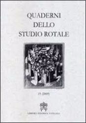 Immagine di Quaderni dello Studio Rotale, Vol. 16 (2009) Tribunale della Rota Romana