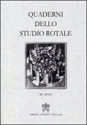 Immagine di Quaderni dello Studio Rotale, Vol. 17 (2010) Tribunale della Rota Romana