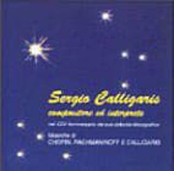 Picture of Sergio Calligaris compositore ed interprete nel 25° anniversario del suo debutto discografico CD Sergio Calligaris