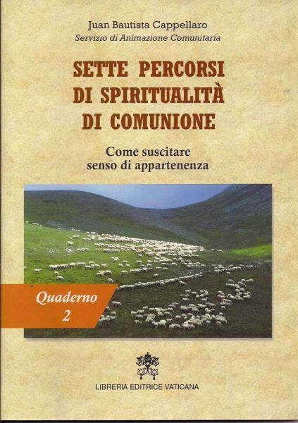 Immagine di Sette percorsi di spiritualità in comunione. Quaderno 2: Come suscitare senso di appartenenza Juan Bautista Cappellaro