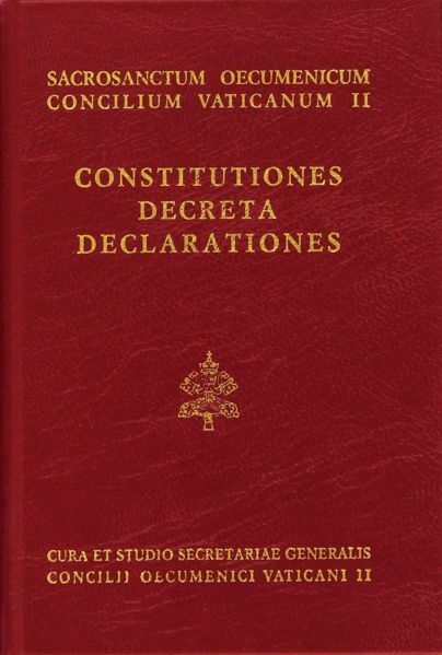 Imagen de Constitutiones, Decreta, Declarationes. Cura et studio secretariae generalis Concilii Oecumenici Vaticani II. Editio Minor 1966, iterum impressa 1993