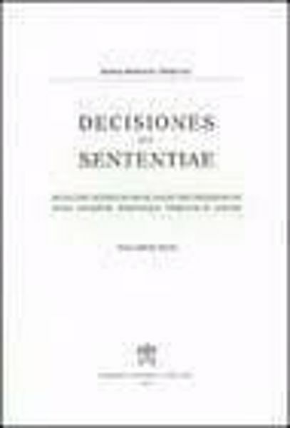 Picture of Decisiones Seu Sententiae Anno 1937 Vol. 29 Rotae Romanae Tribunal